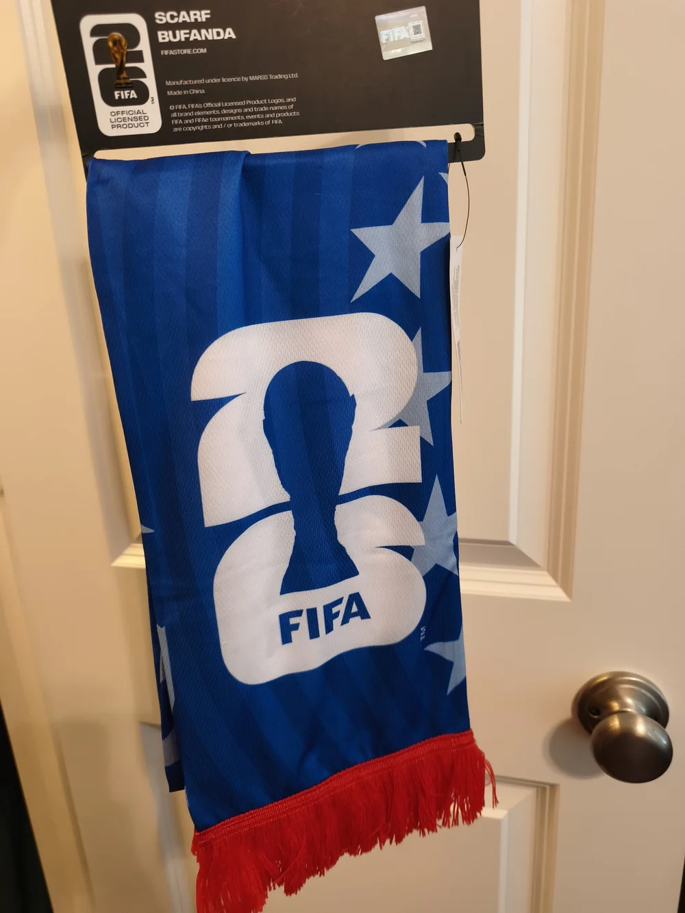 FIFA Blue Star Men's Scarf - Official Licensed